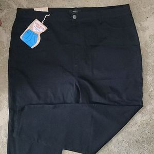 Forever21 black high rise skinny jean plus size 26